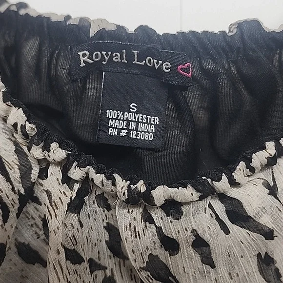 Royal Love leopard print sleeveless dress - Picture 7 of 7